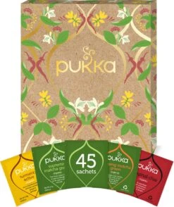 Pukka Active Kruidenthee Geschenkdoos - 5 Blends Biologische Kruidenthee, Ook Leuk Als Verjaardagscadeau - 45 Zakjes - Theedoos - GB-BIO-05 13 Pukka Active Kruidenthee Geschenkdoos - 5 Blends Biologische Kruidenthee, Ook Leuk Als Verjaardagscadeau - 45 Zakjes - Theedoos - GB-BIO-05 -Voedsel Serie Winkel 1009x1200 1