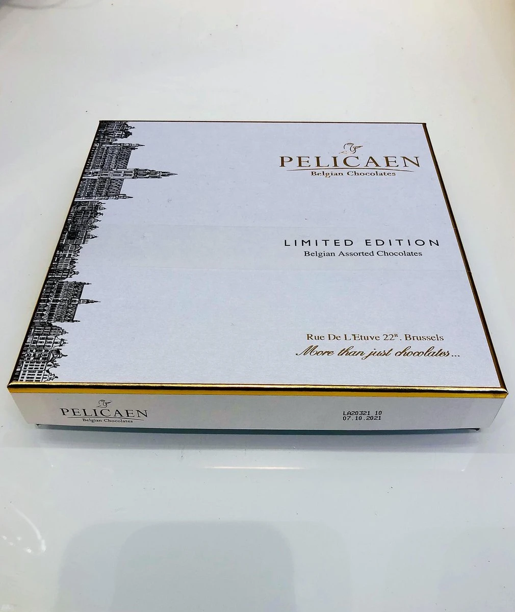 Pelicaen Belgische Chocolade Bonbons-Pralines - 200 Gram 8 Pelicaen Belgische Chocolade Bonbons-Pralines - 200 Gram - Afbeelding 6