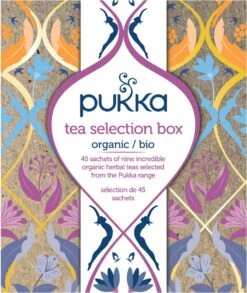 Pukka Original Kruidenthee Geschenkdoos - 9 Blends Biologische Kruidenthee, Ook Leuk Als Verjaardagscadeau - 45 Zakjes - Theedoos - GB-BIO-05 -Voedsel Serie Winkel 1012x1200 2
