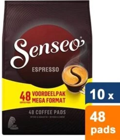 Senseo Espresso Koffiepads - 10 X 48 Stuks 5 Senseo Espresso Koffiepads - 10 X 48 Stuks -Voedsel Serie Winkel 1028x1200