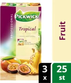 Thee Pickwick Tropical 25x1.5gr Met Envelop - 3 Stuks - 3 Stuks -Voedsel Serie Winkel 1030x1200 1