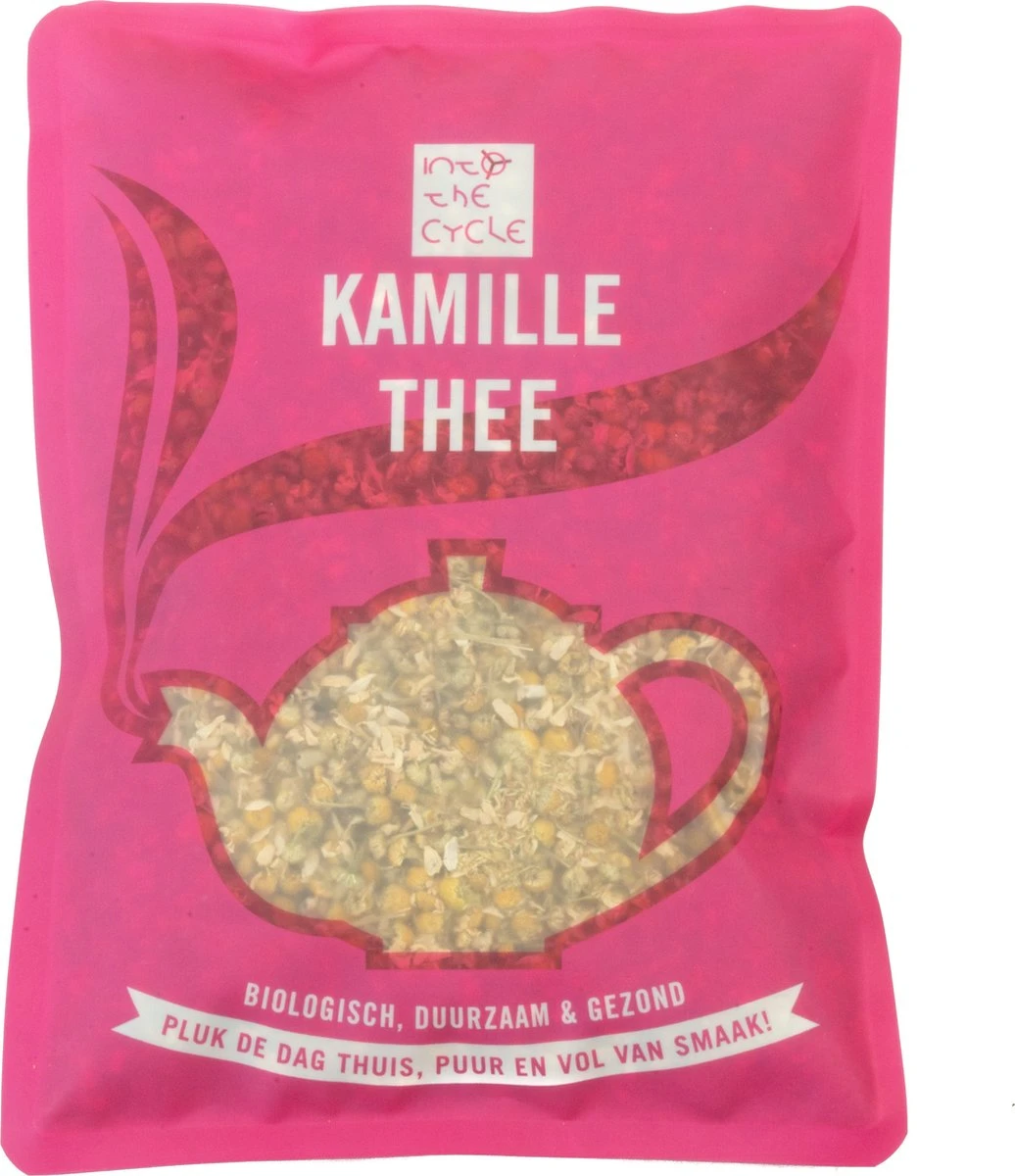 Into The Cycle Kruidenthee - Kamille Thee Biologisch - Losse Thee - 70 Gram Zak 3 Into The Cycle Kruidenthee - Kamille Thee Biologisch - Losse Thee - 70 Gram Zak