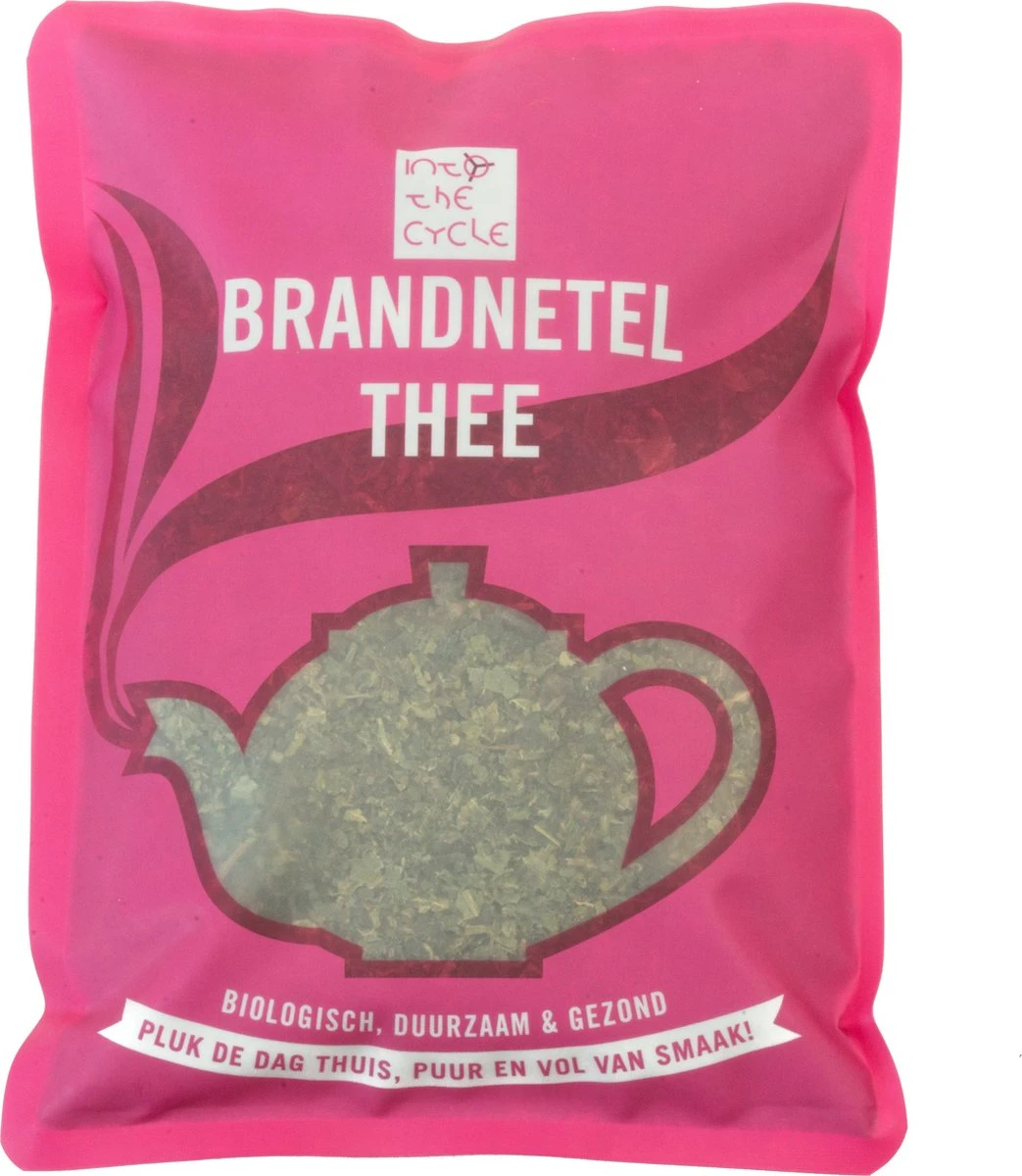 Into The Cycle Kruidenthee - Brandnetel Thee Biologisch - Losse Thee - 50 Gram Zak 3 Into The Cycle Kruidenthee - Brandnetel Thee Biologisch - Losse Thee - 50 Gram Zak