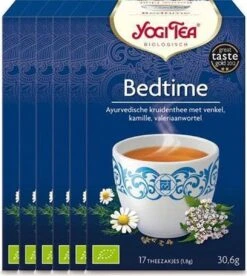 Yogi Tea Bedtime - Tray: 6 Stuks -Voedsel Serie Winkel 1074x1200 1
