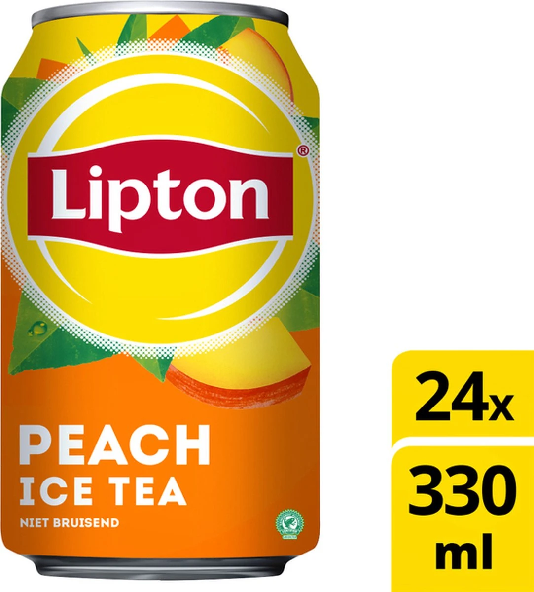 Lipton Ice Tea Peach - 24 X 330ml - Voordeelverpakking 7 Lipton Ice Tea Peach - 24 X 330ml - Voordeelverpakking - Afbeelding 5