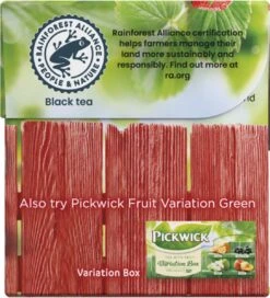 Pickwick Fruit Thee Variatie Rood - 12 X 20 Zakjes -Voedsel Serie Winkel 1089x1200 2