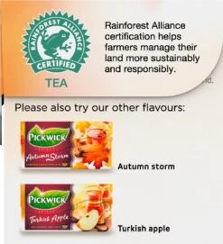 Pickwick Spices Caramelised Pear Zwarte Thee - 12 X 20 Zakjes 10 Pickwick Spices Caramelised Pear Zwarte Thee - 12 X 20 Zakjes -Voedsel Serie Winkel 1093x1200 2