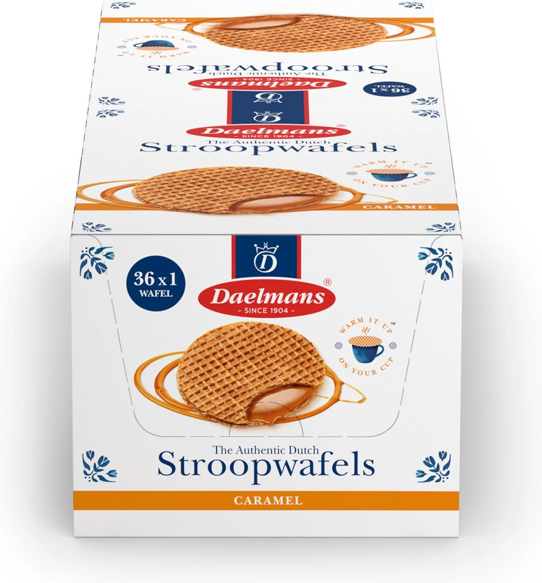 Daelmans Jumbo Stroopwafels - 36 X 1 Stuks (per Stuk Verpakt) - 39 Gram Per Koek 3 Daelmans Jumbo Stroopwafels - 36 X 1 Stuks (per Stuk Verpakt) - 39 Gram Per Koek