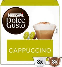 Nescafé Dolce Gusto Cappuccino Capsules - 48 Koffiecups -Voedsel Serie Winkel 1122x1200