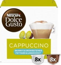 Nescafé Dolce Gusto Cappuccino Light Capsules - 48 Koffiecups -Voedsel Serie Winkel 1129x1200 1