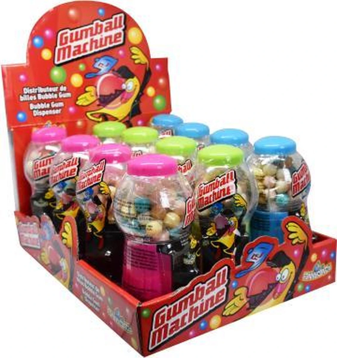 Gumball Machine - Trakatie - 12 Stuks 3 Gumball Machine - Trakatie - 12 Stuks