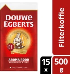 Douwe Egberts Aroma Rood Filterkoffie - 15 X 500 Gram -Voedsel Serie Winkel 1132x1200 10
