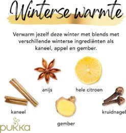 Pukka Thee Kerst Bewaardoos, Biologische Kruidenthee, Perfect Als Kerstcadeau - 30 Zakjes - 1 Stuk 8 Pukka Thee Kerst Bewaardoos, Biologische Kruidenthee, Perfect Als Kerstcadeau - 30 Zakjes - 1 Stuk -Voedsel Serie Winkel 1138x1200