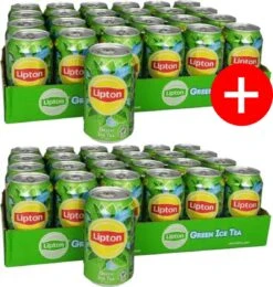 Lipton Ice Tea Green Pack Blik 2x 24x330 Ml NL