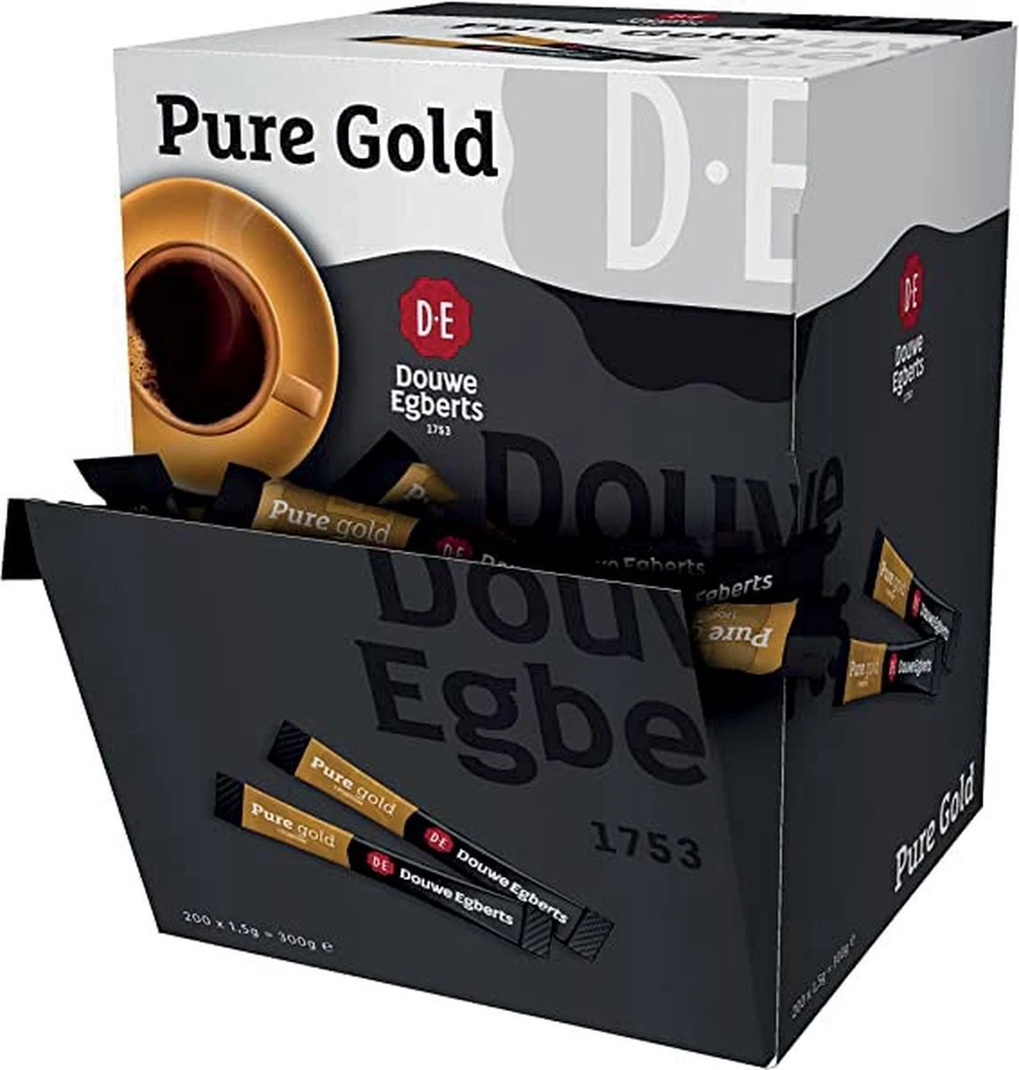 Douwe Egberts | Pure Gold Sticks | 200 Stuks 3 Douwe Egberts | Pure Gold Sticks | 200 Stuks