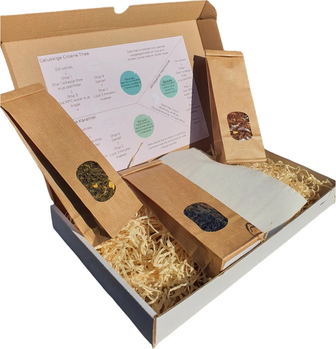 T Moment - Theepakket - Thee Cadeaupakket - 3 Soorten Thee - Met Zetadvies - Thee Cadeau 3 T Moment - Theepakket - Thee Cadeaupakket - 3 Soorten Thee - Met Zetadvies - Thee Cadeau