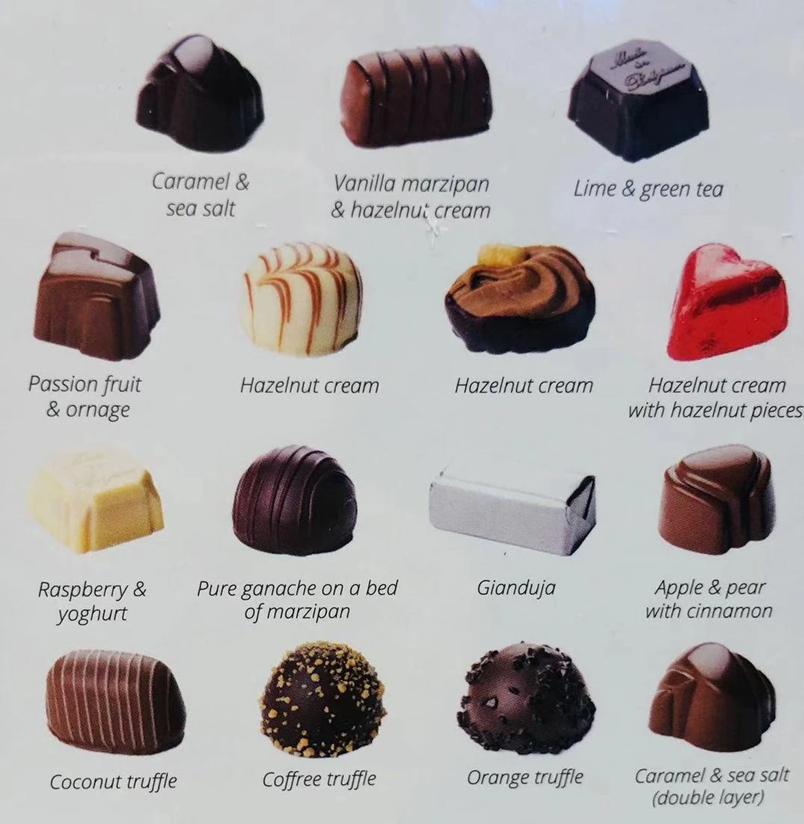 Pelicaen Belgische Chocolade Bonbons-Pralines - 200 Gram 7 Pelicaen Belgische Chocolade Bonbons-Pralines - 200 Gram - Afbeelding 5