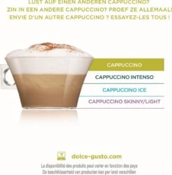 Nescafé Dolce Gusto Cappuccino Capsules - 90 Koffiecups -Voedsel Serie Winkel 1182x1200