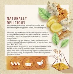 Lipton Turmeric & Ginger Kruidenthee, Met De Vurige, Verwarmende Smaak Van Gember En Kurkuma - 4 X 20 Zakjes - PL-EKO-03 17 Lipton Turmeric & Ginger Kruidenthee, Met De Vurige, Verwarmende Smaak Van Gember En Kurkuma - 4 X 20 Zakjes - PL-EKO-03 -Voedsel Serie Winkel 1187x1200 4