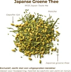 Soolong Taste Japan Nr33 Japanse Groene Thee - Fluweelzacht - Genmaicha, Matcha & Gepofte Rijst - Duurzame Losse Thee - Premium Thee Uit Japan - Blik 100gram 17 Soolong Taste Japan Nr33 Japanse Groene Thee - Fluweelzacht - Genmaicha, Matcha & Gepofte Rijst - Duurzame Losse Thee - Premium Thee Uit Japan - Blik 100gram -Voedsel Serie Winkel 1189x1200 4
