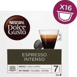Nescafé Dolce Gusto Espresso Intenso Cups - 3 X 16 Stuks 10 Nescafé Dolce Gusto Espresso Intenso Cups - 3 X 16 Stuks -Voedsel Serie Winkel 1197x1200 2