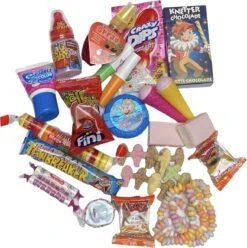 Candy Freaks - Snoep Van Vroeger Pakket 16 Delig - 90’s Snoep - Nostalgisch - Snoep - Lolly - Snoepjes - Retro - Oud Hollands Snoepgoed
