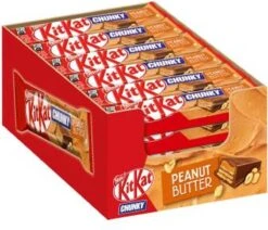 Kitkat Chunky Peanut Butter - 24 Repen 13 Kitkat Chunky Peanut Butter - 24 Repen -Voedsel Serie Winkel 1200x1029 2