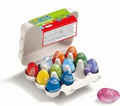 Tony's Chocolonely Chocolade Paaseitjes In Doosje - Pasen - 12 Paaseieren - Paas Ei Cadeau