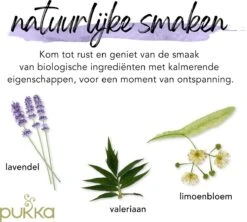 Pukka Night Time Thee, Met Haver, Kamille En Lavendel - 4 X 20 Zakjes - GB-BIO-05 -Voedsel Serie Winkel 1200x1079 3