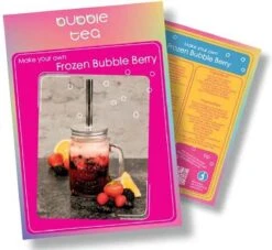 Geschenkdoos Bubble Tea - Bubble Tea Starters Kit - Maak Je Eigen Bubble Tea -Voedsel Serie Winkel 1200x1103