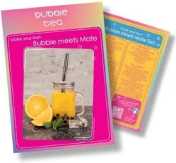 Geschenkdoos Bubble Tea - Bubble Tea Starters Kit - Maak Je Eigen Bubble Tea -Voedsel Serie Winkel 1200x1113