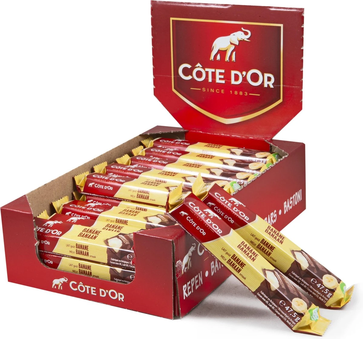 Côte D'Or Chocolade Reep Banaan - 32 Stuks 3 Côte D'Or Chocolade Reep Banaan - 32 Stuks