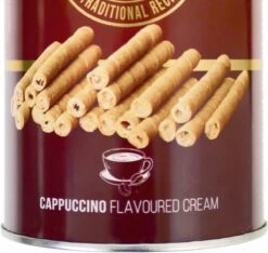 Wafer Rolls Gevuld Met Cappucino Creme -Voedsel Serie Winkel 1200x1137 2