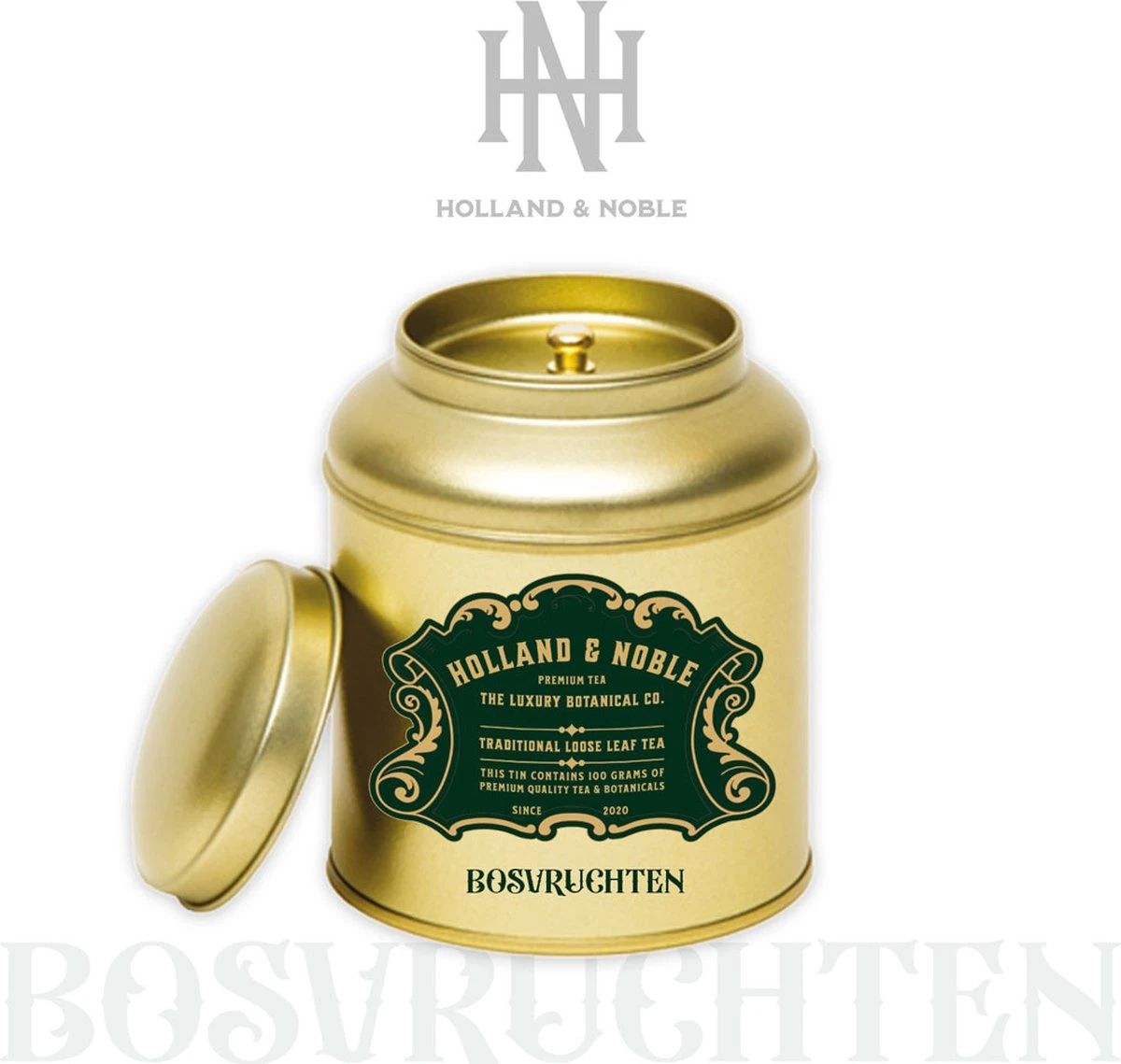 Holland & Noble - Bosvruchten - Zwarte Thee Met Bosvruchten, Duindoorn Bes En Aardbei - Premium Bosvruchten Thee - 100 Gram Losse Thee - Met Gratis 50 Stuks Thee Filter Zakjes Cadeau 3 Holland & Noble - Bosvruchten - Zwarte Thee Met Bosvruchten, Duindoorn Bes En Aardbei - Premium Bosvruchten Thee - 100 Gram Losse Thee - Met Gratis 50 Stuks Thee Filter Zakjes Cadeau