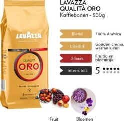 Lavazza Qualità Oro Koffiebonen 6 X 500g -Voedsel Serie Winkel 1200x1170