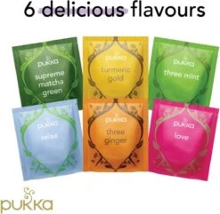 Pukka Dayround Wellness Box - 6 Blends Biologische Kruidenthee, Ook Leuk Als Verjaardagscadeau Voor Hem En Haar, 90 Theezakjes - Theedoos -Voedsel Serie Winkel 1200x1171 1