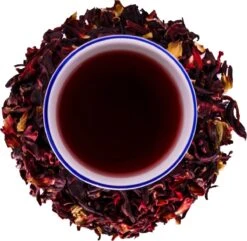 Into The Cycle Kruidenthee - Hibiscus Thee Biologisch - Losse Thee - 100 Gram Zak -Voedsel Serie Winkel 1200x1172 1