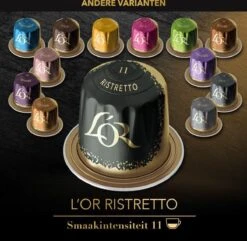 L'OR Espresso Ristretto Koffiecups - Intensiteit 11/12 - 10 X 20 Capsules 29 L'OR Espresso Ristretto Koffiecups - Intensiteit 11/12 - 10 X 20 Capsules -Voedsel Serie Winkel 1200x1173 1