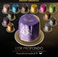 L'OR Lungo Profondo Koffiecups - Intensiteit 8/12 - 10 X 20 Capsules -Voedsel Serie Winkel 1200x1173 4