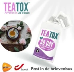 TeaTox™ 28 Dagen Afvallen Detox - Thee - Detox + E-book 30 Recepten -Voedsel Serie Winkel 1200x1180 5