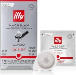 Illy - E.S.E. Servings Classico Lungo 12 X 18 Stuks 7 Illy - E.S.E. Servings Classico Lungo 12 X 18 Stuks -Voedsel Serie Winkel 1200x1182 3