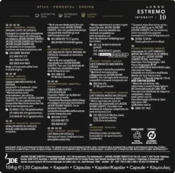 L'OR Lungo Estremo (10) - 10 X 20 Koffiecups -Voedsel Serie Winkel 1200x1186 3