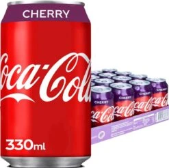 Coca-Cola Coca Cola - Cherry - 24x 330ml -Voedsel Serie Winkel 1200x1194 3