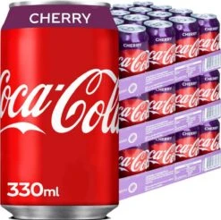 Coca-Cola Coca Cola - Cherry - 24x 330ml -Voedsel Serie Winkel 1200x1195 5