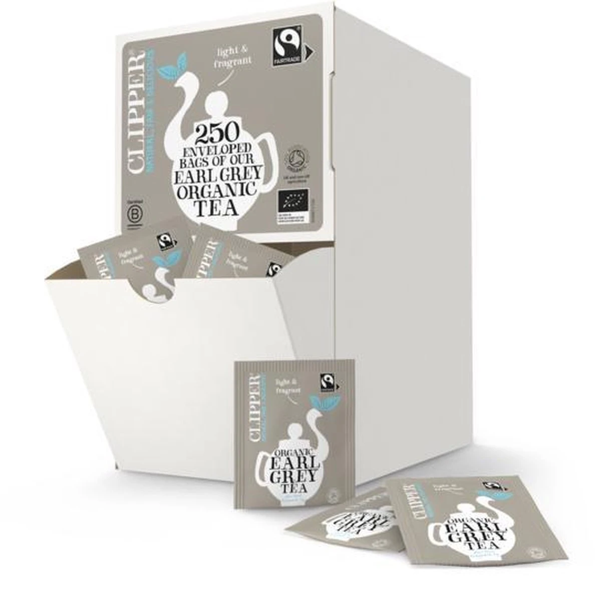 Clipper Tea - Organic Earl Grey - 250 Zakjes 4 Clipper Tea - Organic Earl Grey - 250 Zakjes - Afbeelding 2