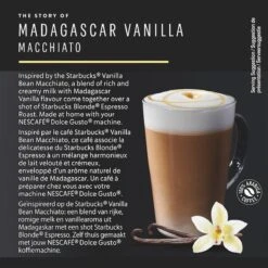 Starbucks By Dolce Gusto Capsules Madagascar Vanilla Macchiato- 3 Doosjes à 12 Koffiecups -Voedsel Serie Winkel 1200x1198