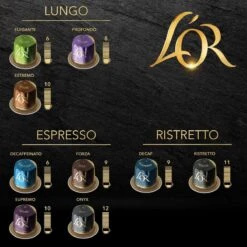 L'OR Espresso Ristretto Decaffeinato - Intensiteit 9/12 - 10 X 10 Capsules -Voedsel Serie Winkel 1200x1200 17