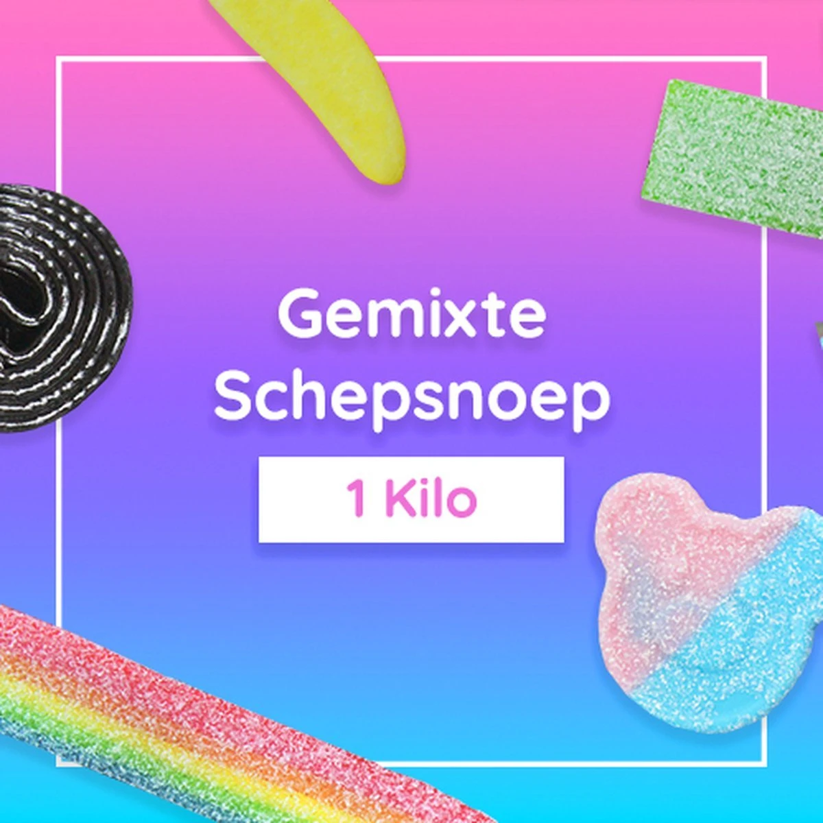 Merkloos Mijn Snoepgoed - Gemixte Snoepjes - 1 Kilo - Tiktok Trend - Zoet & Zuur - Hard En Zacht - Schepsnoep - Snoepgoed - Snoep - Cadeautje - Geschenk - Voor Hem - Voor Haar 3 Merkloos Mijn Snoepgoed - Gemixte Snoepjes - 1 Kilo - Tiktok Trend - Zoet & Zuur - Hard En Zacht - Schepsnoep - Snoepgoed - Snoep - Cadeautje - Geschenk - Voor Hem - Voor Haar