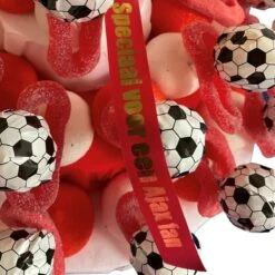 Snoeptaart - Ajax - Voetbal - Kinderfeestje - Uitdeelcadeau - 30 Traktaties - In Cadeauverpakking Met Gekleurd Krullint -Voedsel Serie Winkel 1200x1200 220
