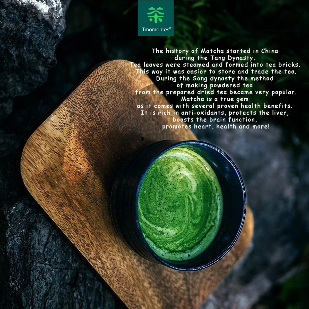 TMomentes® PREMIUM CEREMONIAL MATCHA Thee - Matcha Poeder - Ceremoniële Matcha Thee - 100% Organisch Gecertificeerd - 60 Gram - AAA+ Gradering 7 TMomentes® PREMIUM CEREMONIAL MATCHA Thee - Matcha Poeder - Ceremoniële Matcha Thee - 100% Organisch Gecertificeerd - 60 Gram - AAA+ Gradering - Afbeelding 5